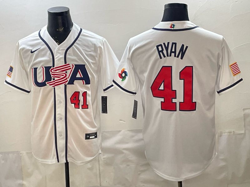 Men 2026 World cup white MLB Nike jersey 0095->more jerseys->MLB Jersey
